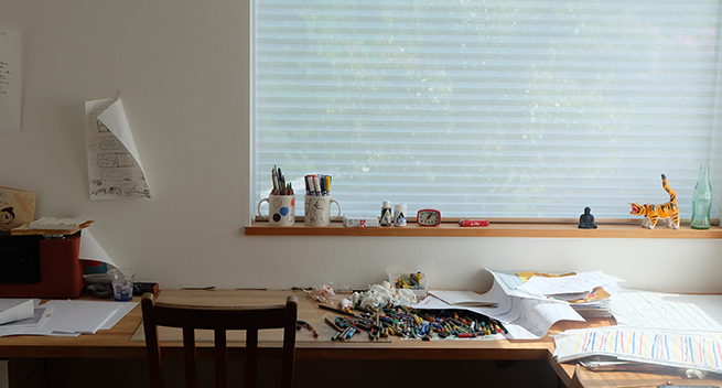 北村人さんのアトリエ